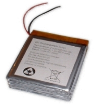 Lithium polymer battery pack with pcm
